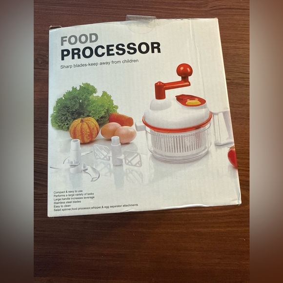 Other - New NWT Vintage Food Processor